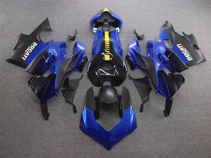 2020-2021 Ducati Panigale-V4 Blue Black Yellow Matte Black V4S Fairing Kit