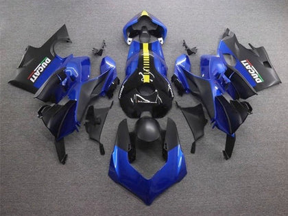2020-2021 Ducati Panigale-V4 Blue Black Yellow Matte Black V4S Fairing Kit