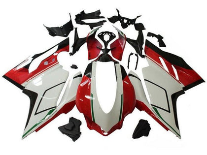 2015-2020 Ducati 959-Panigale / 1299-Panigale Red White Black Green Fairing Kit