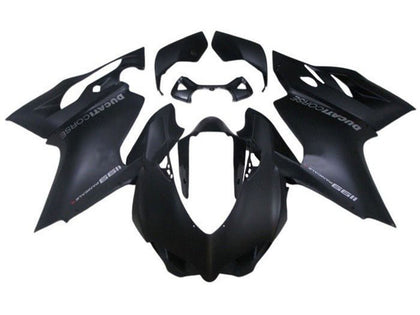 2011-2014 Ducati 899-Panigale / 1199-Panigale Matte Black Panigale Fairing Kit