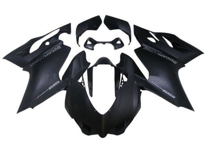 2011-2014 Ducati 899-Panigale / 1199-Panigale Matte Black Panigale Fairing Kit