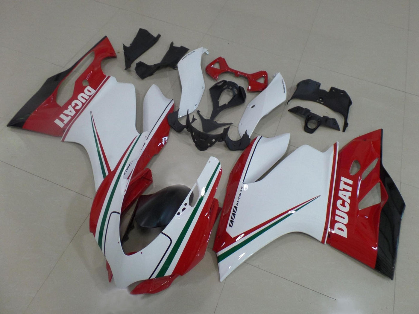 2011-2014 White Red Green Black Ducati Panigale 899 1199 Fairing Kit