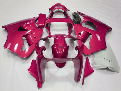 2000-2002 Kawasaki ZX-6R Magenta Fairing Kit