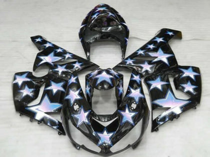 2005-2006 Kawasaki ZX-6R Black Star Fairing Kit