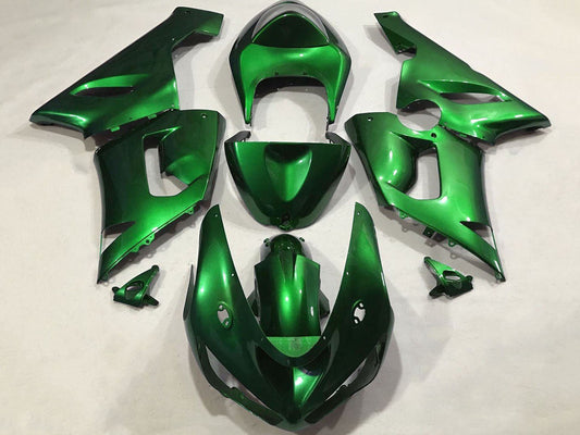 2005-2006 Candy Green Kawasaki ZX6R Motorcycle Fairings， Purchase 2005-2006 Candy Green Kawasaki ZX6R Motorcycle Fairings UK - UK