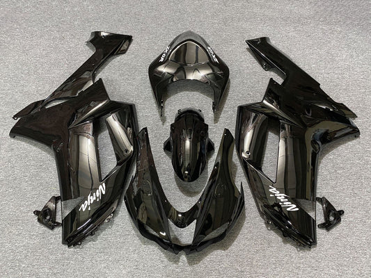 2007-2008 Black Kawasaki ZX6R Motorcycle Fairings， Purchase 2007-2008 Black Kawasaki ZX6R Motorcycle Fairings UK - UK