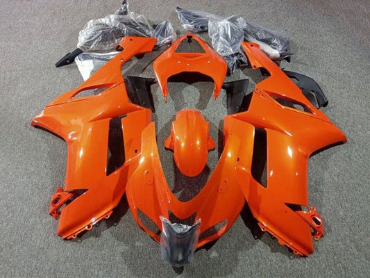 2007-2008 Orange Kawasaki ZX6R Abs Motorcycle Fairings， Purchase 2007-2008 Orange Kawasaki ZX6R Abs Motorcycle Fairings UK - UK
