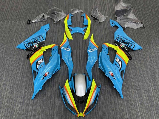 2013-2018 Blue Yellow Orange Kawasaki ZX6R 636 Fairing Kit