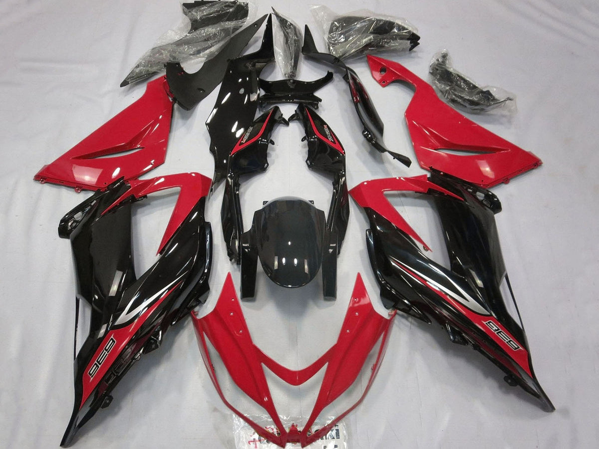 2013-2018 Red Black Silver Kawasaki ZX6R 636 Fairing Kit