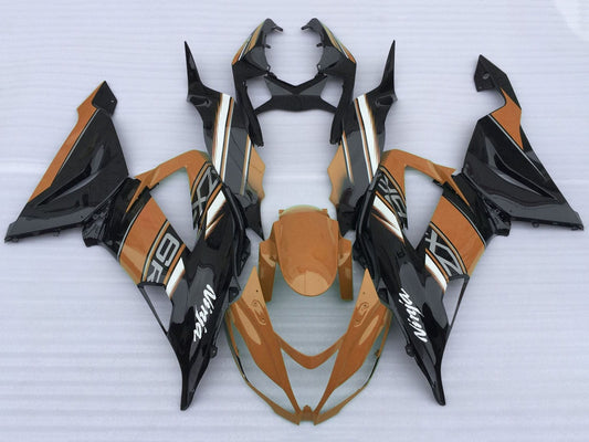 2013-2018 Orange Black White Grey Kawasaki ZX6R 636 Fairing Kit