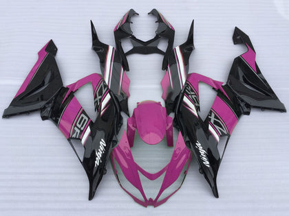 2013-2018 Kawasaki ZX-6R Pink Black White Gray Fairing Kit