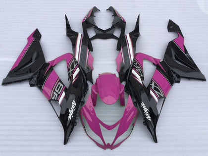 2013-2018 Kawasaki ZX-6R Pink Black White Gray Fairing Kit