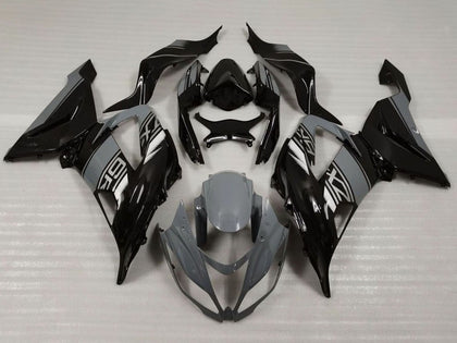 2013-2018 Kawasaki ZX-6R Nardo Gray Black Fairing Kit