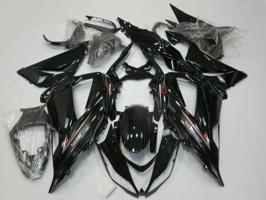 2013-2018 Black Silver Red Kawasaki ZX6R 636 Fairing Kit