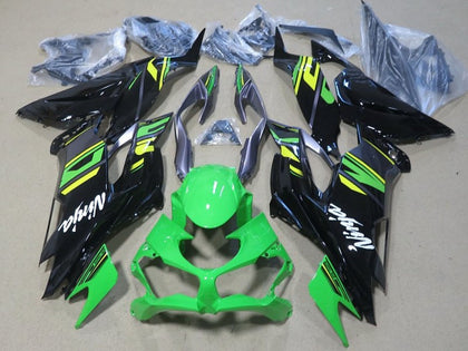 2019-2022 Kawasaki ZX-6R Green Black Yellow Fairing Kit