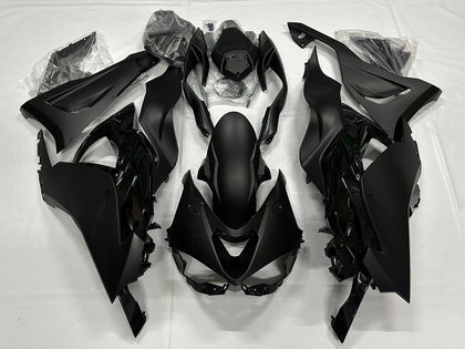 2023-2025 Kawasaki ZX-6R Matte Black Fairing Kit