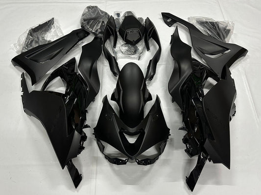 2023-2025 Matte Black Kawasaki ZX6R Motorcycle Fairings， Purchase 2023-2025 Matte Black Kawasaki ZX6R Motorcycle Fairings UK - UK