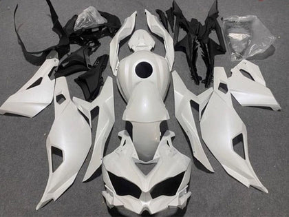 2019-2025 Kawasaki ZX-4RR / ZX4R Pearl White Fairing Kit