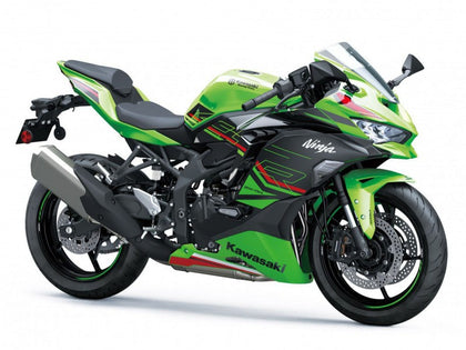 2019-2025 Kawasaki ZX-4RR / ZX4R Green Matte Black Red White Fairing Kit