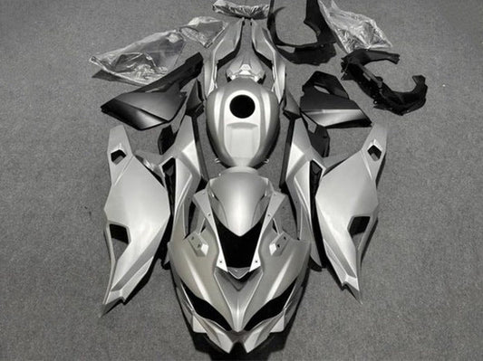2019-2025 Glossy Silver Kawasaki ZX4R Zx 4RR Fairing Kit