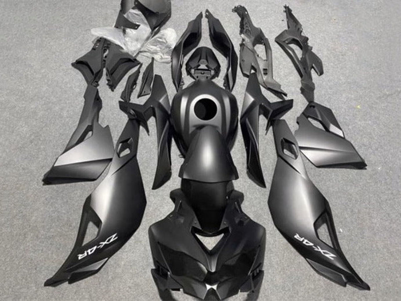 2019-2025 Matte Black Kawasaki ZX4R Zx 4RR Fairing Kit