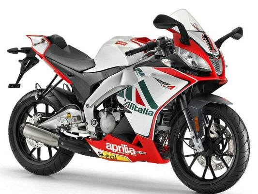 2012-2018 White Red Green Yellow Alitalia Aprilia RS4 50 125 Fairing Kit