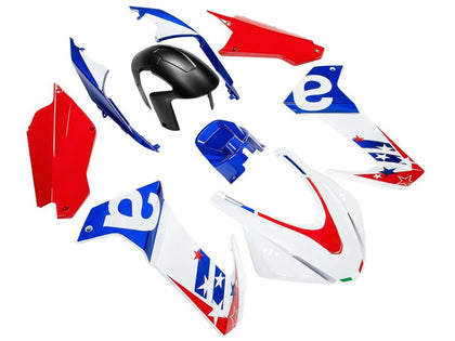 2020-2024 Aprilia RS660 White Blue Red Xerox Fairing Kit