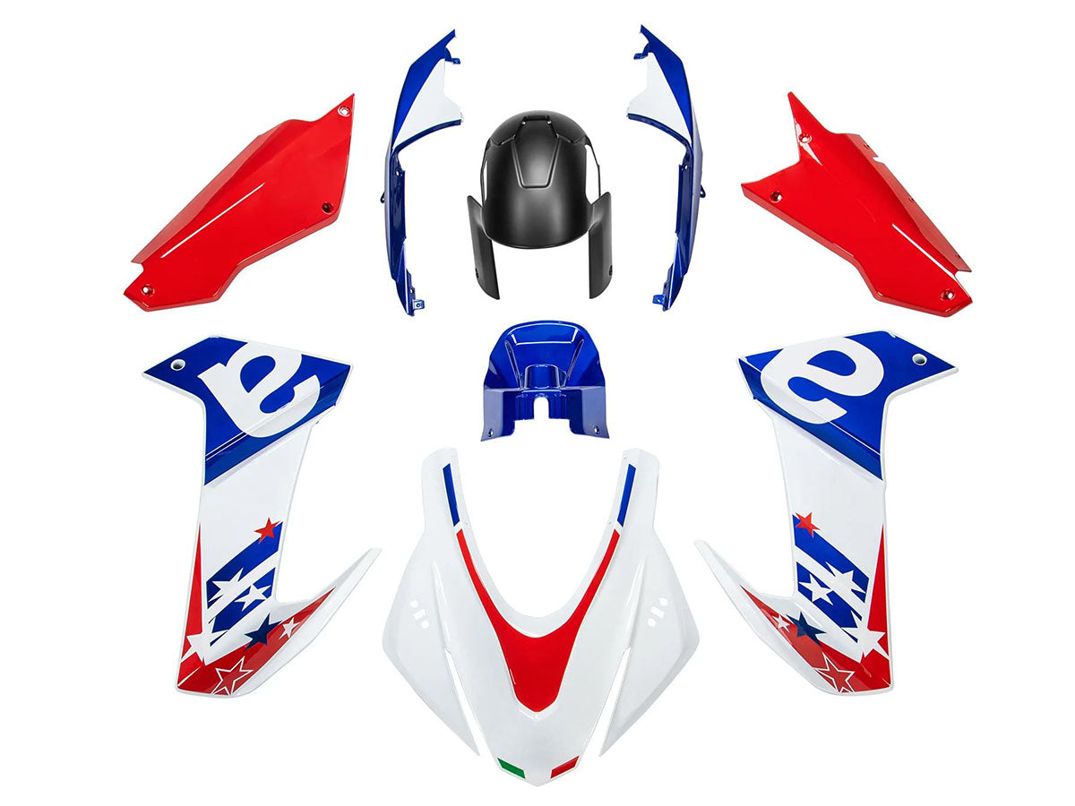 2020-2024 White Blue Red Xerox Aprilia RS660 Fairing Kit