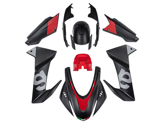 2020-2024 Black Red Aprilia RS660 Fairing Kit