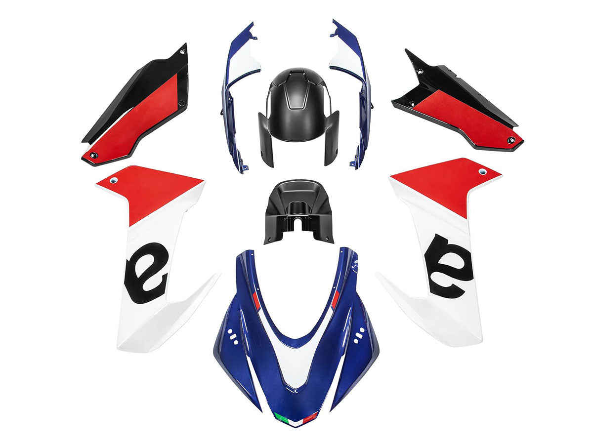 2020-2024 White Blue Red Aprilia RS660 Fairing Kit