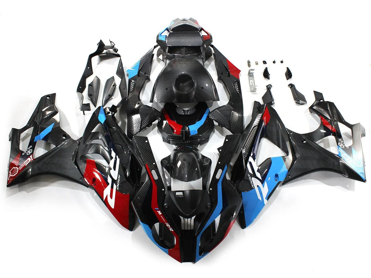 2009-2014 Carbon Fiber Style BMW S1000RR Fairing Kit