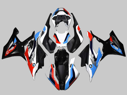 2019-2022 Black Red Blue White Racing BMW S1000RR Fairing Kit