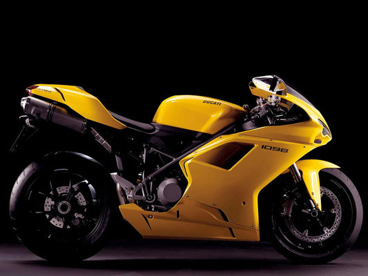 2007-2014 Yellow Ducati 1098 Fairing Kit