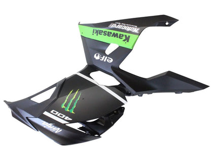 2018-2024 Kawasaki EX400 Matte Green Black Fairing Kit
