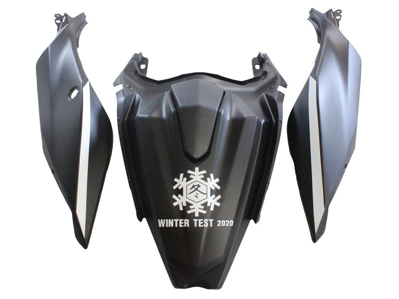 Purchase 2018-2024 Matte Black Green Monster Showr Snow Kawasaki EX400 Motorcycle Fairings UK