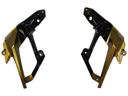 2018-2024 Kawasaki EX400 Black Gold Fairing Kit