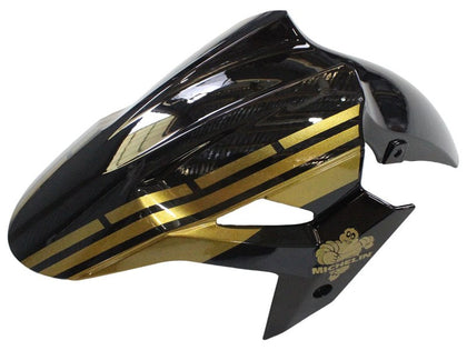 2018-2024 Kawasaki EX400 Black Gold Fairing Kit