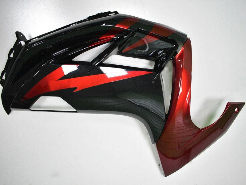 Purchase 2012-2016 Red Glossy Black Kawasaki EX650 Motorcycle Fairings UK