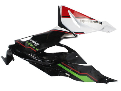 2019-2022 Kawasaki ZX-6R Green Black Fairing Kit