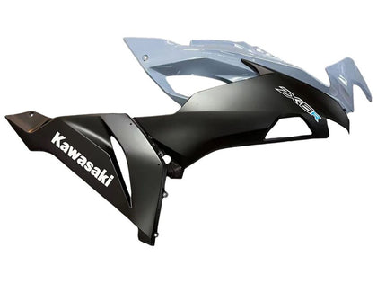 2019-2022 Kawasaki ZX-6R Gray Black Fairing Kit