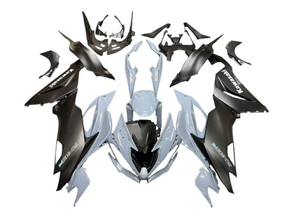 2019-2022 Kawasaki ZX-6R Gray Black Fairing Kit