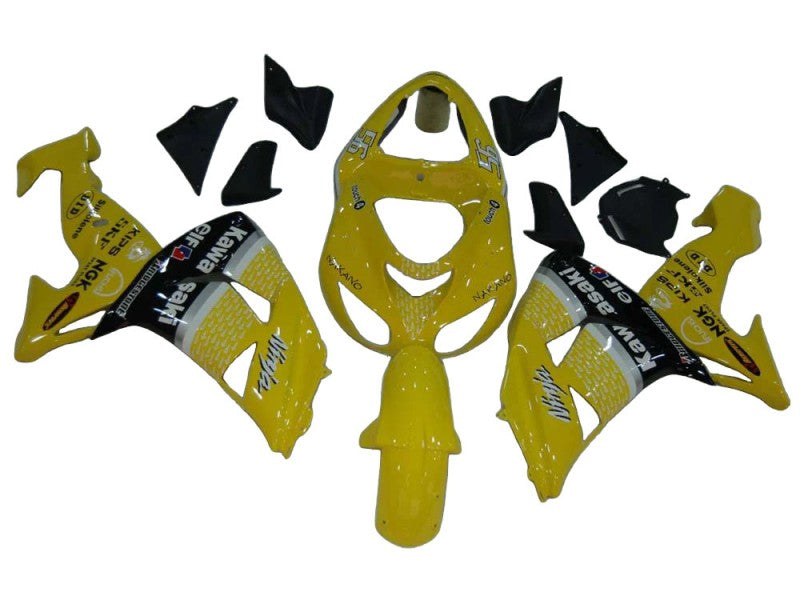 Purchase 2006-2007 Yellow Silver Black Elf Kawasaki ZX10R Motorcycle Fairings UK