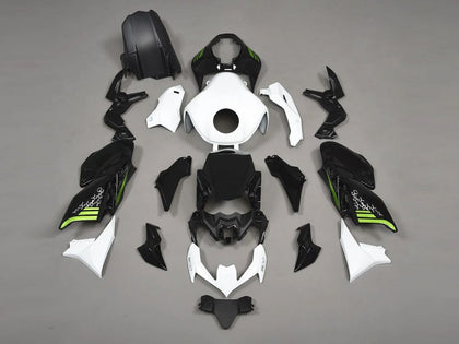 2020-2024 Kawasaki Z900 Black White Fairing Kit