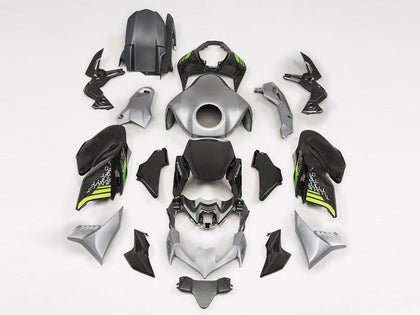 2020-2024 Kawasaki Z900 Black Silver Fairing Kit