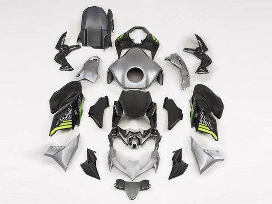 2020-2024 Black Silver Kawasaki Z900 Fairing Kit