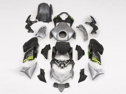 2020-2024 Kawasaki Z900 Black Silver Fairing Kit