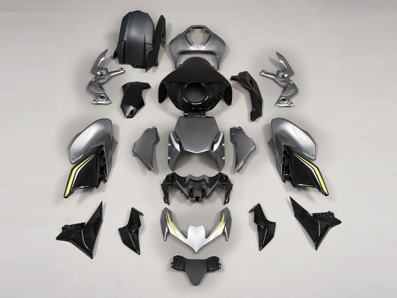 Purchase 2020-2024 Grey Black Kawasaki Z900 Motorcycle Fairings UK