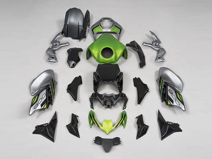 2020-2024 Kawasaki Z900 Green Black Gray Fairing Kit