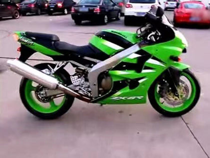 2000-2002 Kawasaki ZX-6R Green Custom Fairing Kit