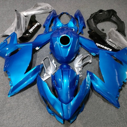 2017-2023 Kawasaki Ninja 400 Blue Fairing Kit